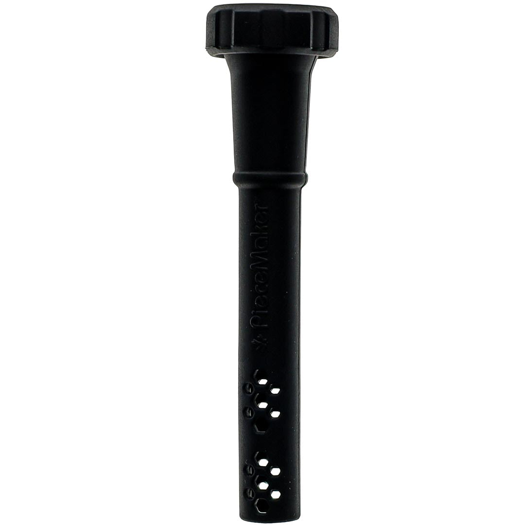 Piecemaker Silicone 28-Hole Bong Downstems in Black Color