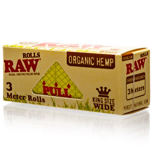 RAW Papers 3 Meter Organic King Size Roll