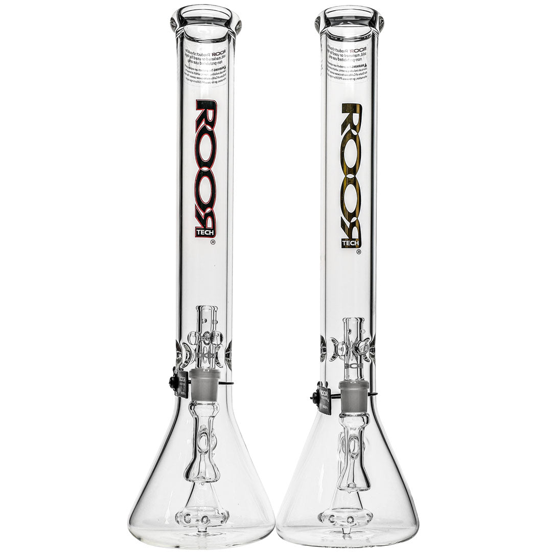 RooR Tech 18" Fixed Bell Perc Beaker Bong