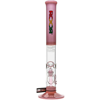 ROOR Glass 18-inch Pink Straight Tube Bong image