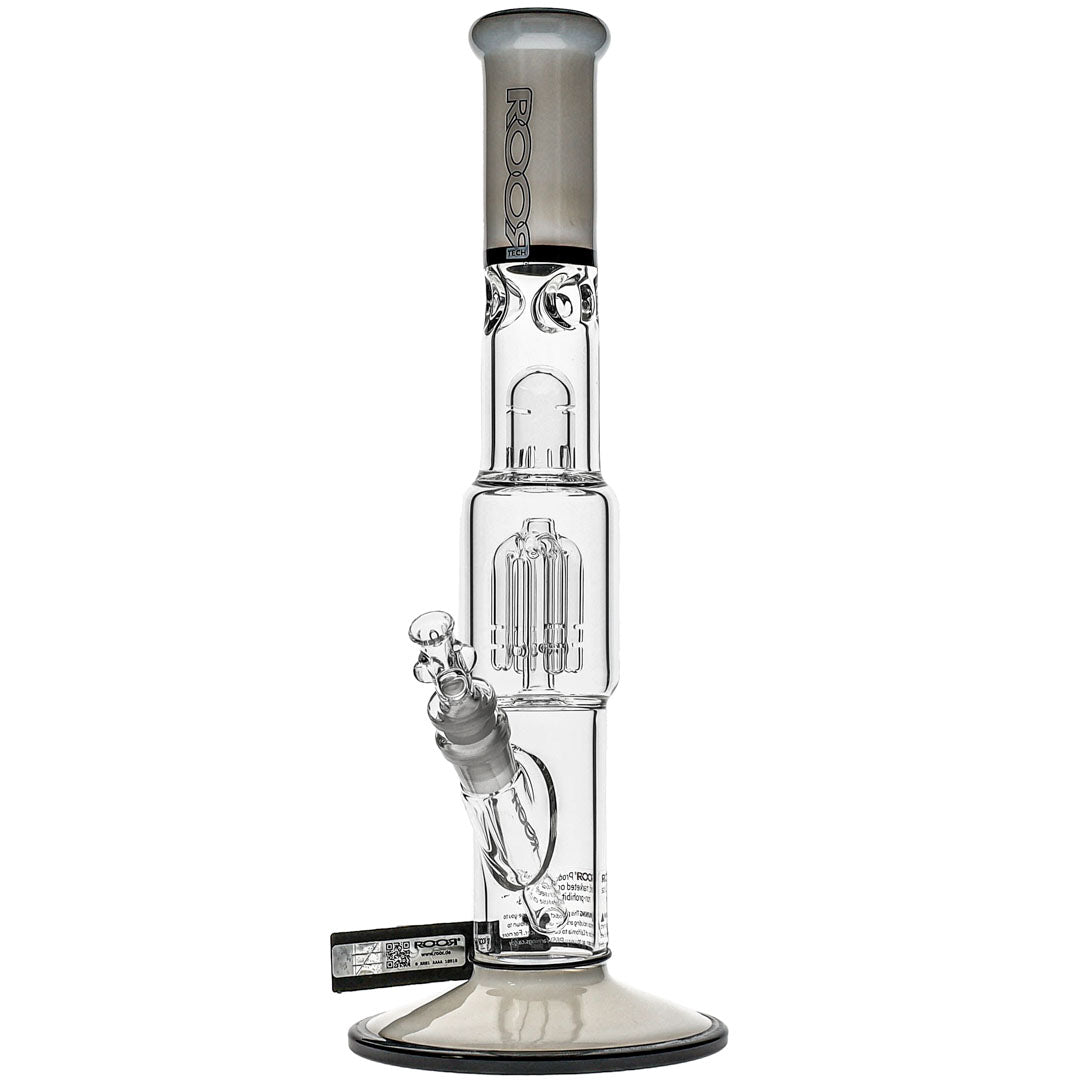 RooR Tech Glass 4-Arm Tree Percolator Bong