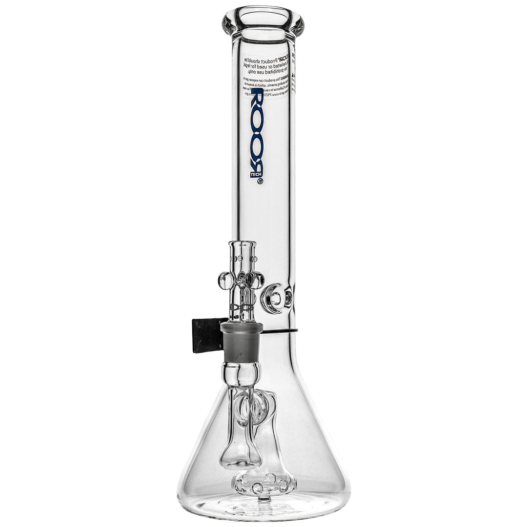 14-inch Fixed Bell Perc Beaker Bong by RooR Tech Glass