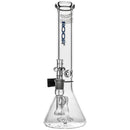 14-inch Fixed Bell Perc Beaker Bong by RooR Tech Glass