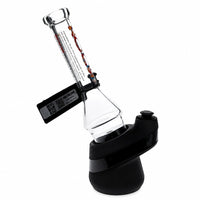 ROOR x Puffco Peak Glass Top Attachment Side View With Peak