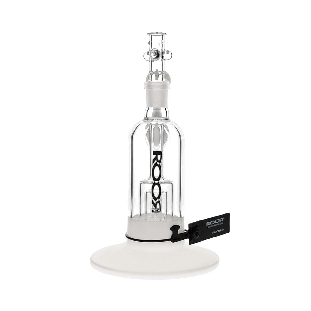 RooR Tech Barrel Perc Bubbler Bong