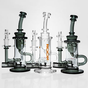 RooR Tech Glass Klein Recycler Dab Rigs