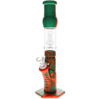 Accurate Hybrid Silicone Straight Tube Bong