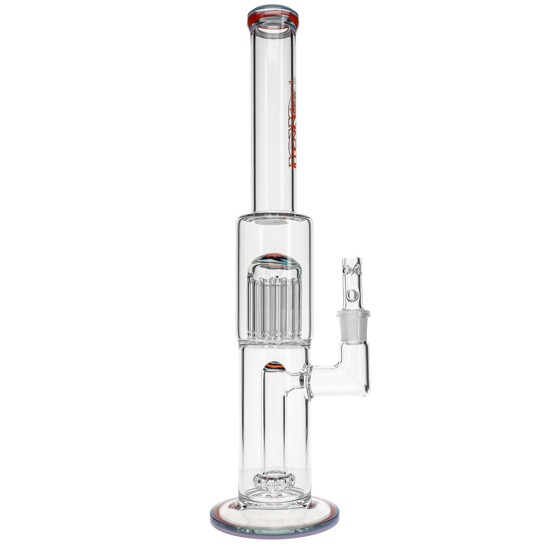 Toro Glass Full Size Circ to 13-Arm Bong