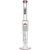 7 to 13-Arm Bong with Reversal Caps by Toro Glass