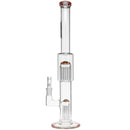 7 to 13-Arm Bong with Reversal Caps by Toro Glass