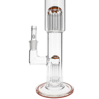 7 to 13-Arm Bong with Reversal Caps by Toro Glass