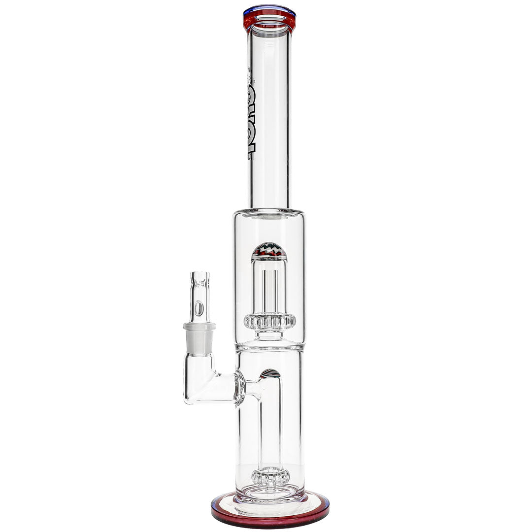 Toro Glass Full Size Circ to Circ Perc Bong