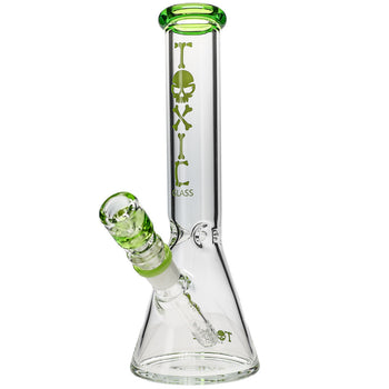 Affordable Mini Beaker Bongs from Toxic Glass image