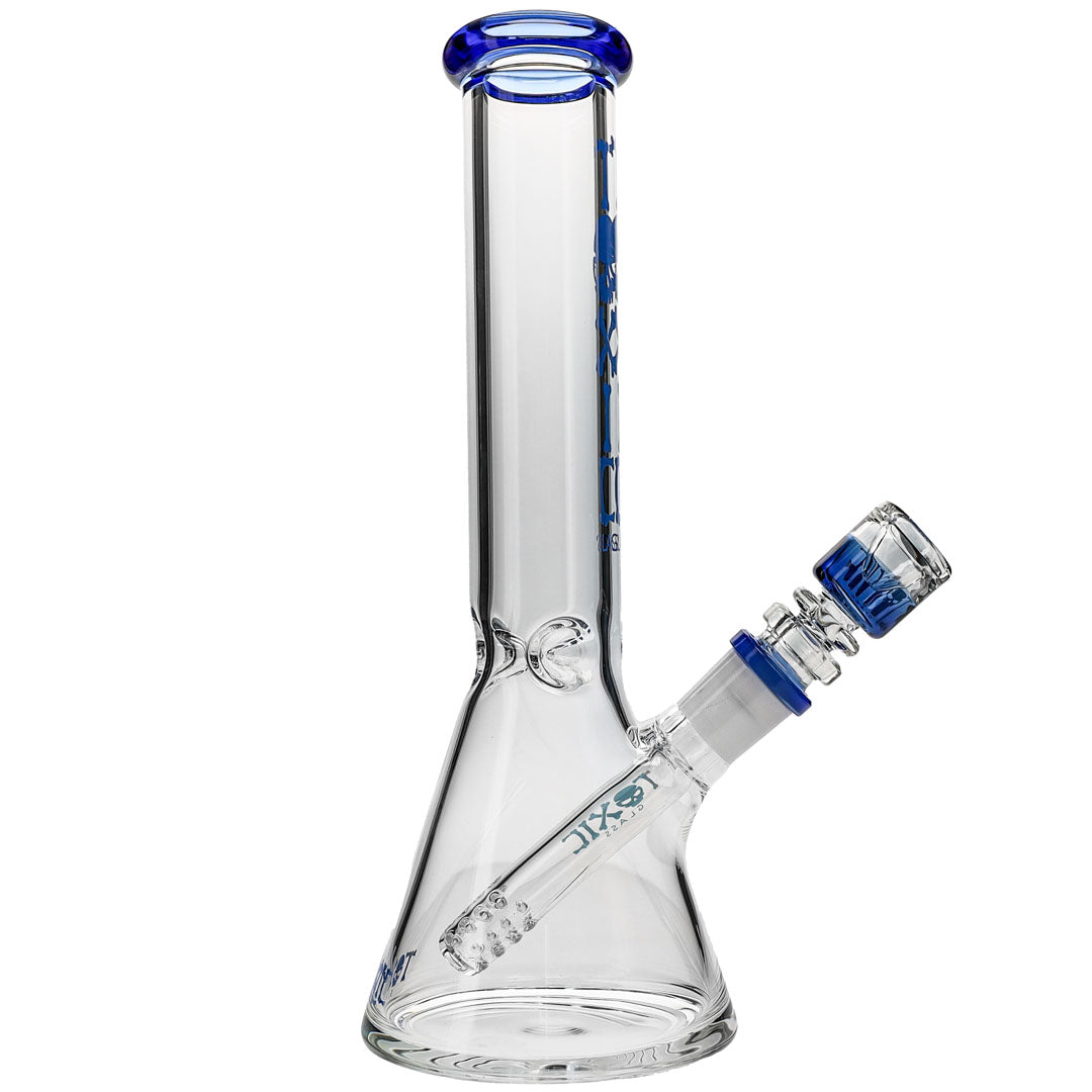 Affordable Mini Beaker Bongs from Toxic Glass