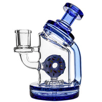 Donut Recycler Dab Rig Set from Toxic Glass