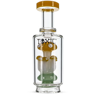Toxic Glass Mushroom Perc Puffco Tops