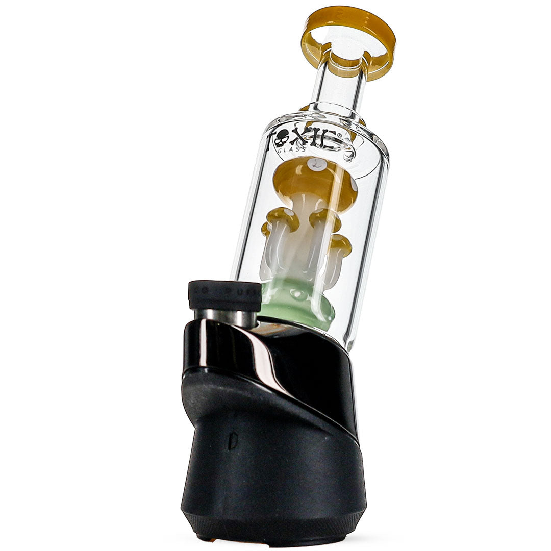 Mushroom Perc Puffco Tops from Toxic Glass