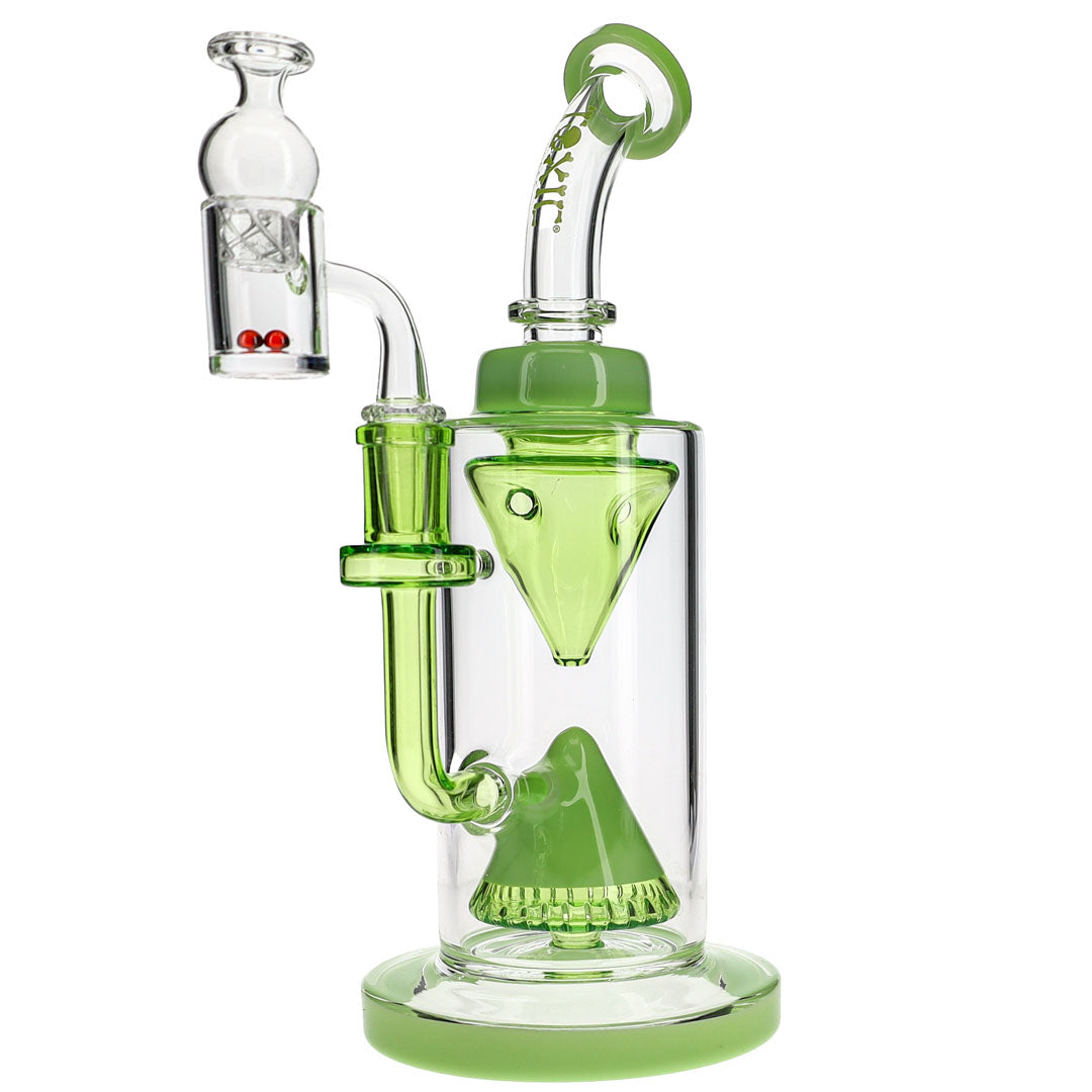 Toxic | Color Pyramid Dab Rig Set