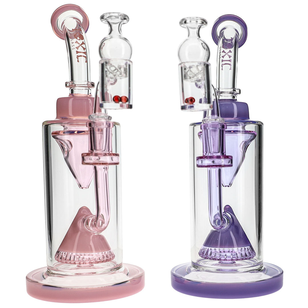 Toxic | Color Pyramid Dab Rig Set