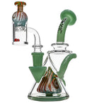 Pyramid Wigwag Recycler Rig Set by Toxic Glass