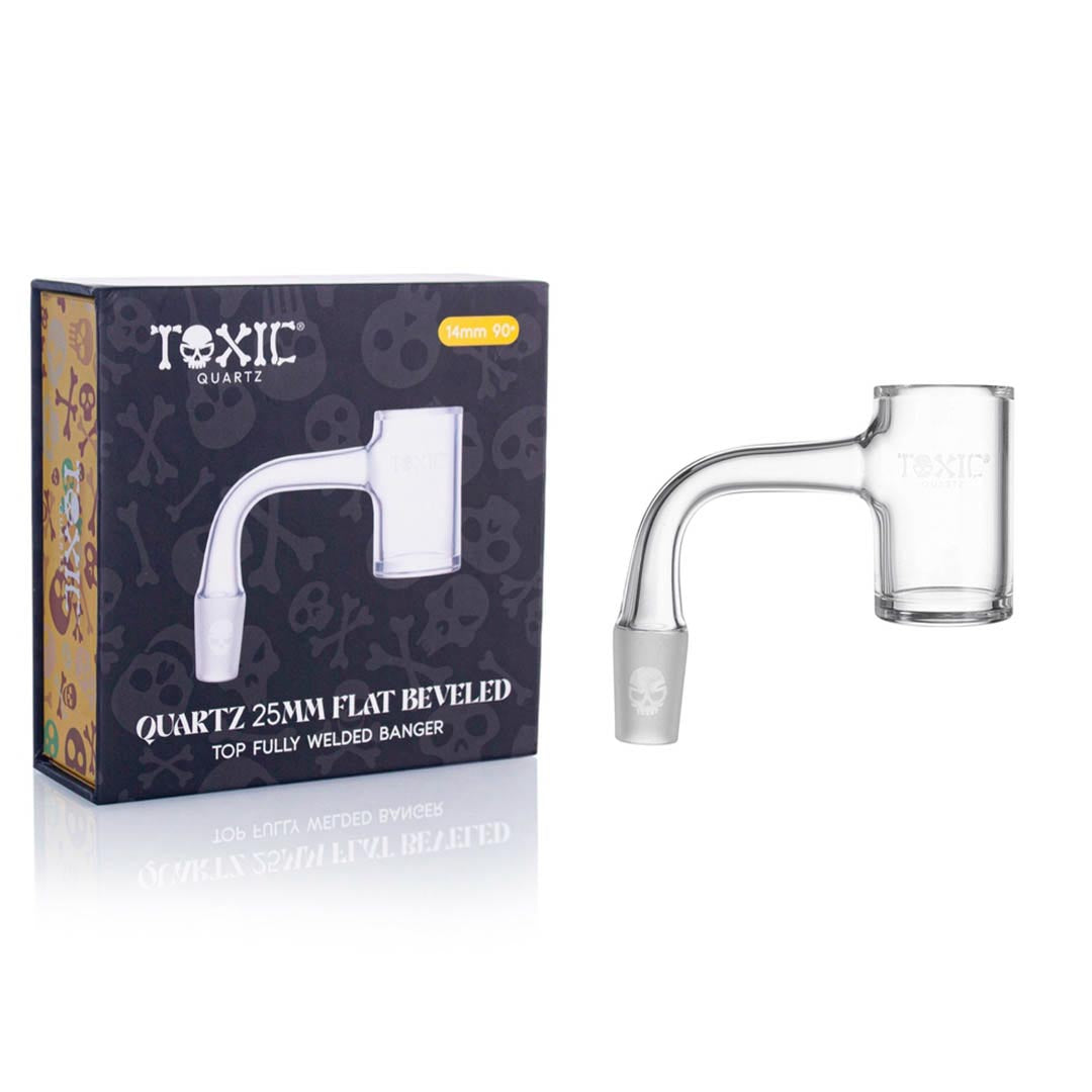 Toxic Glass 14mm 25mm Quartz Banger
