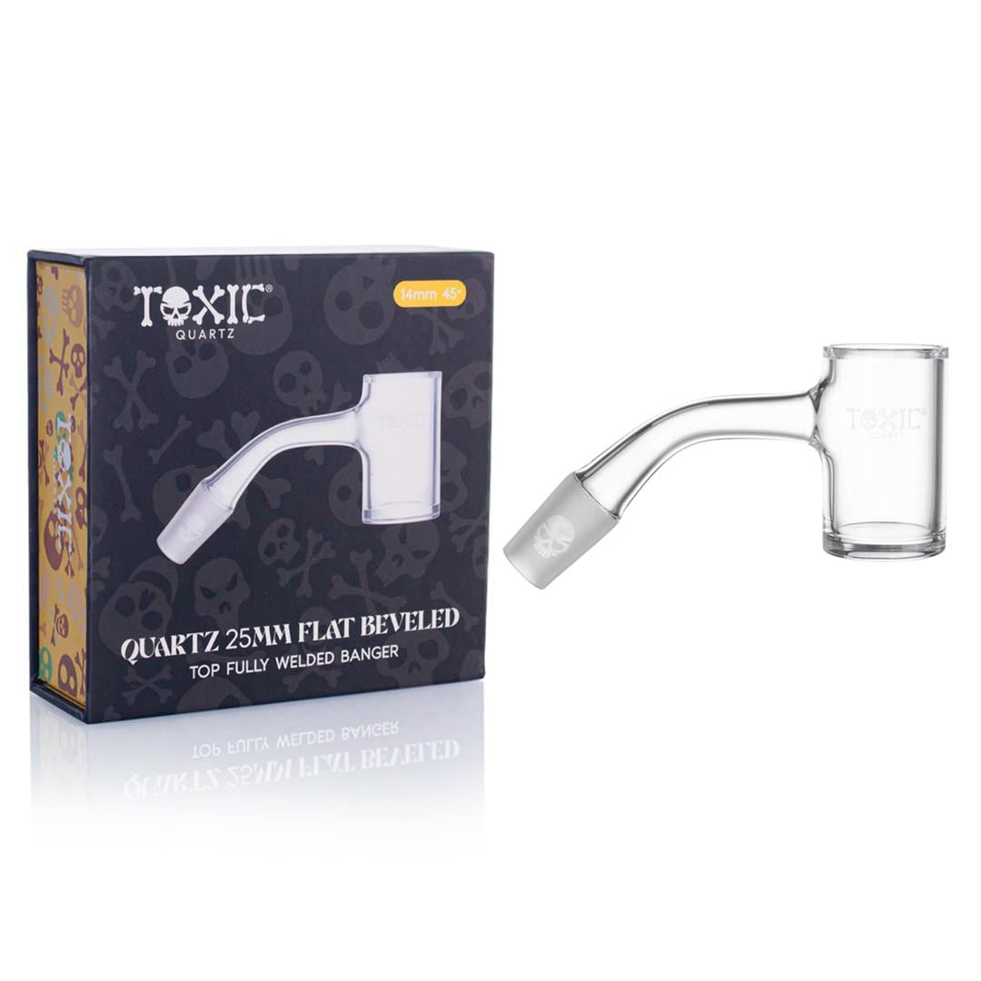 Toxic Glass 14mm 25mm Quartz Banger