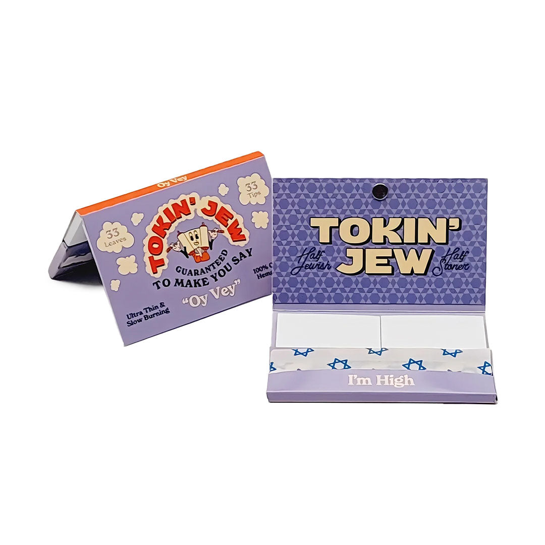 Tokin Jew Star of David Rolling Papers