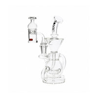 Toxic Glass 7-inch Recycler Dab Rig Set