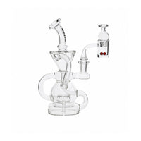 Toxic Glass 7-inch Recycler Dab Rig Set