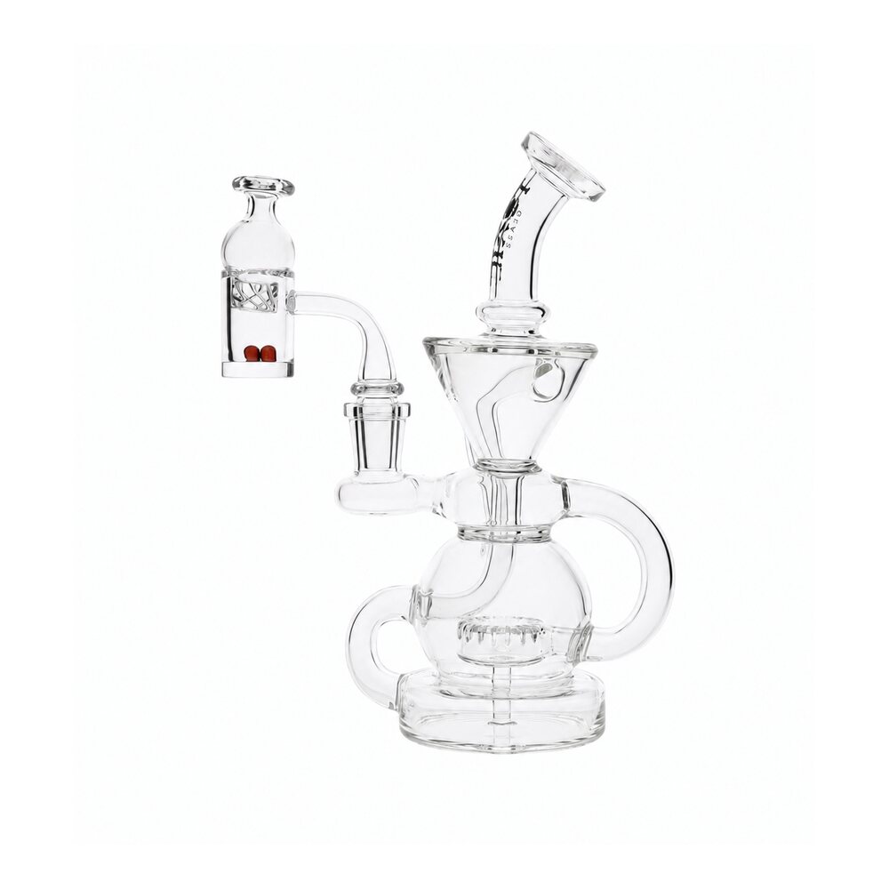Toxic Glass 7-inch Recycler Dab Rig Set
