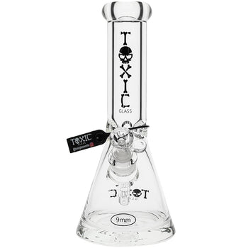 Toxic Glass 12-inch 9mm Beaker Bong