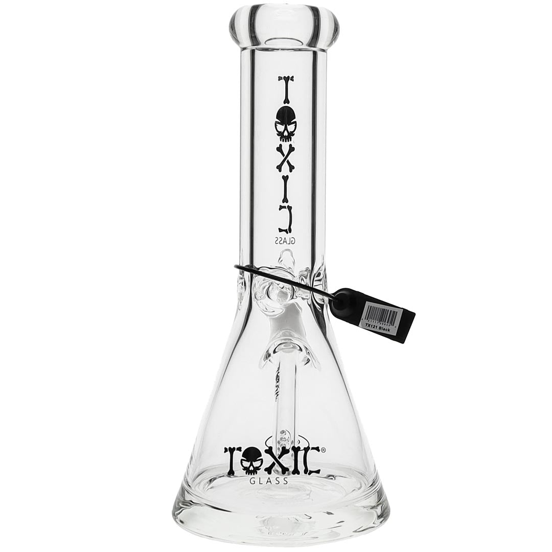 Toxic Glass 12-inch 9mm Beaker Bong