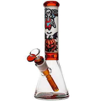 Toxic Glass Mini Halloween Beaker Bong image
