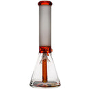Toxic Glass Mini Halloween Beaker Bong Back View