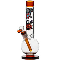 Toxic Glass Halloween Bubble Base Bong