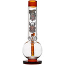 Toxic Glass Halloween Bubble Base Bong Back View