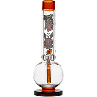 Toxic Glass Halloween Bubble Base Bong Back View
