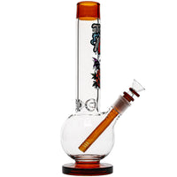 Toxic Glass Halloween Bubble Base Bong Right Side View