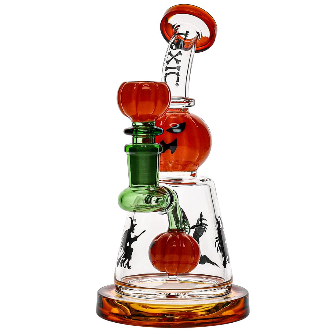 Toxic Glass Halloween Pumpkin Dab Rig
