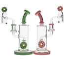 Toxic Glass Slimy Donut Dab Rig Set