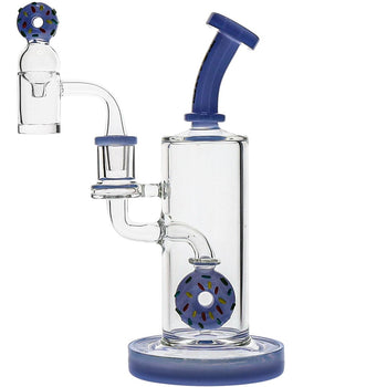 Toxic Glass Slimy Donut Dab Rig Set