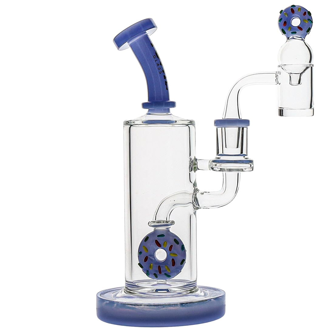 Toxic Glass Slimy Donut Dab Rig Set