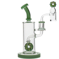 Toxic Glass Slimy Donut Dab Rig Set