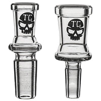 Toxic Glass Male to Female Glass Bong Adapters