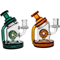 Toxic Glass Donut Recycler Dab Rig Set