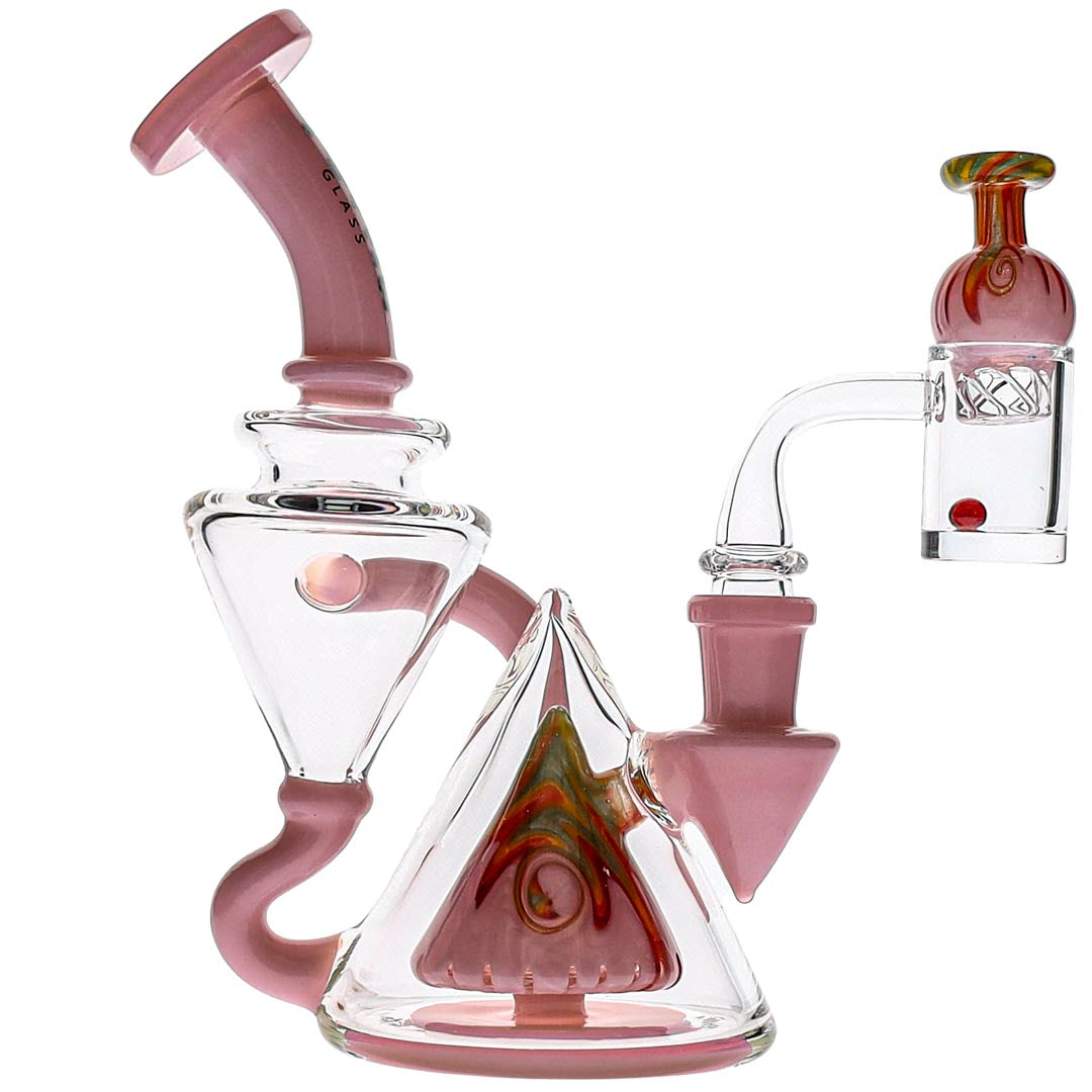 Toxic Glass | Pyramid Wigwag Recycler Dab Rig Set – Aqua Lab