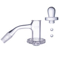Toxic Glass 45-degree Diamond Bottom Terp Slurper Set