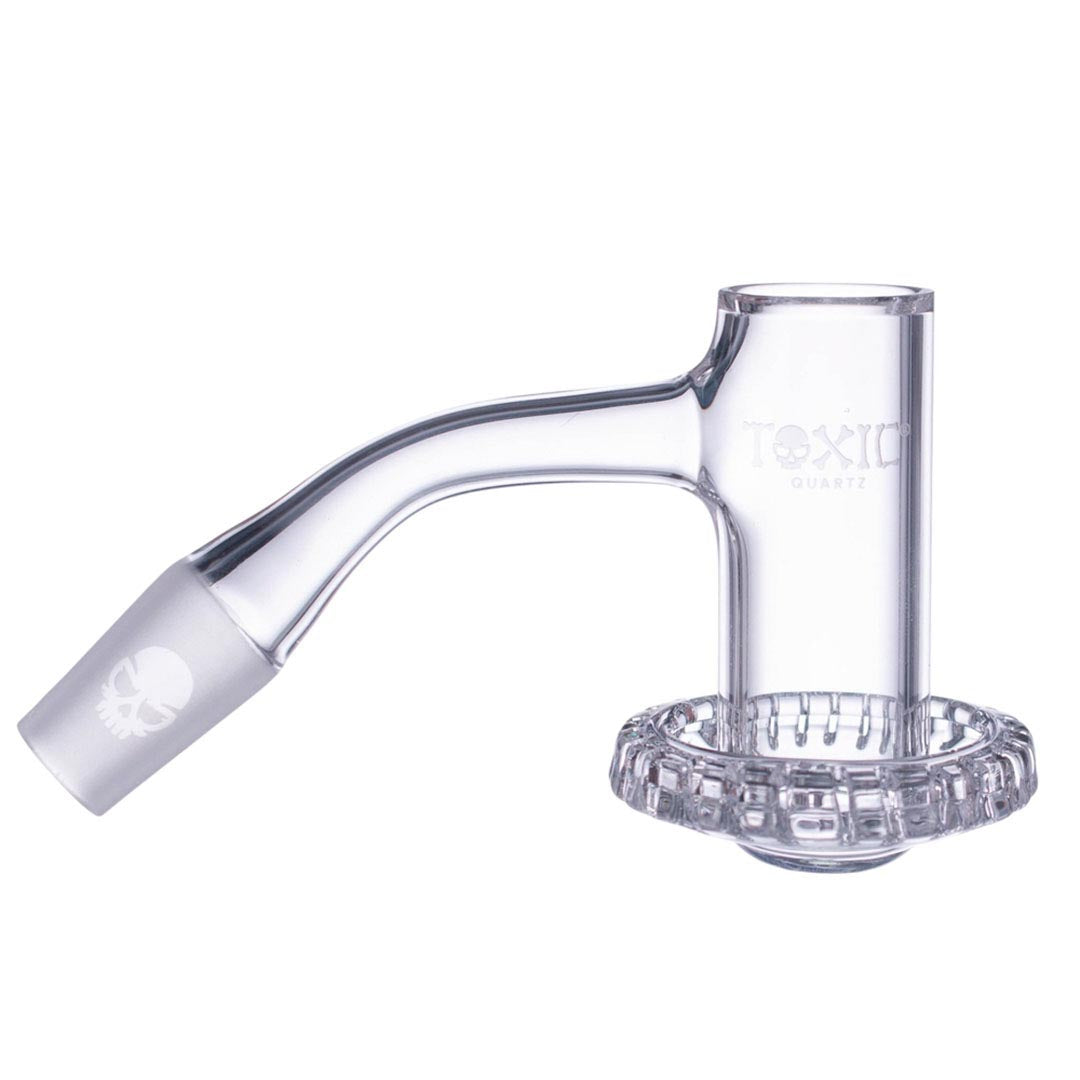 Toxic Glass 45-degree Diamond Bottom Terp Slurper Set