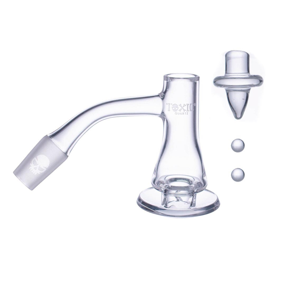 Toxic Glass 45-Degree Vertex Terp Slurper Set