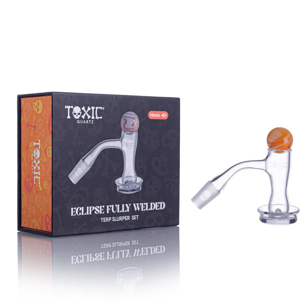 Toxic Glass Quartz Eclipse Terp Slurper Set